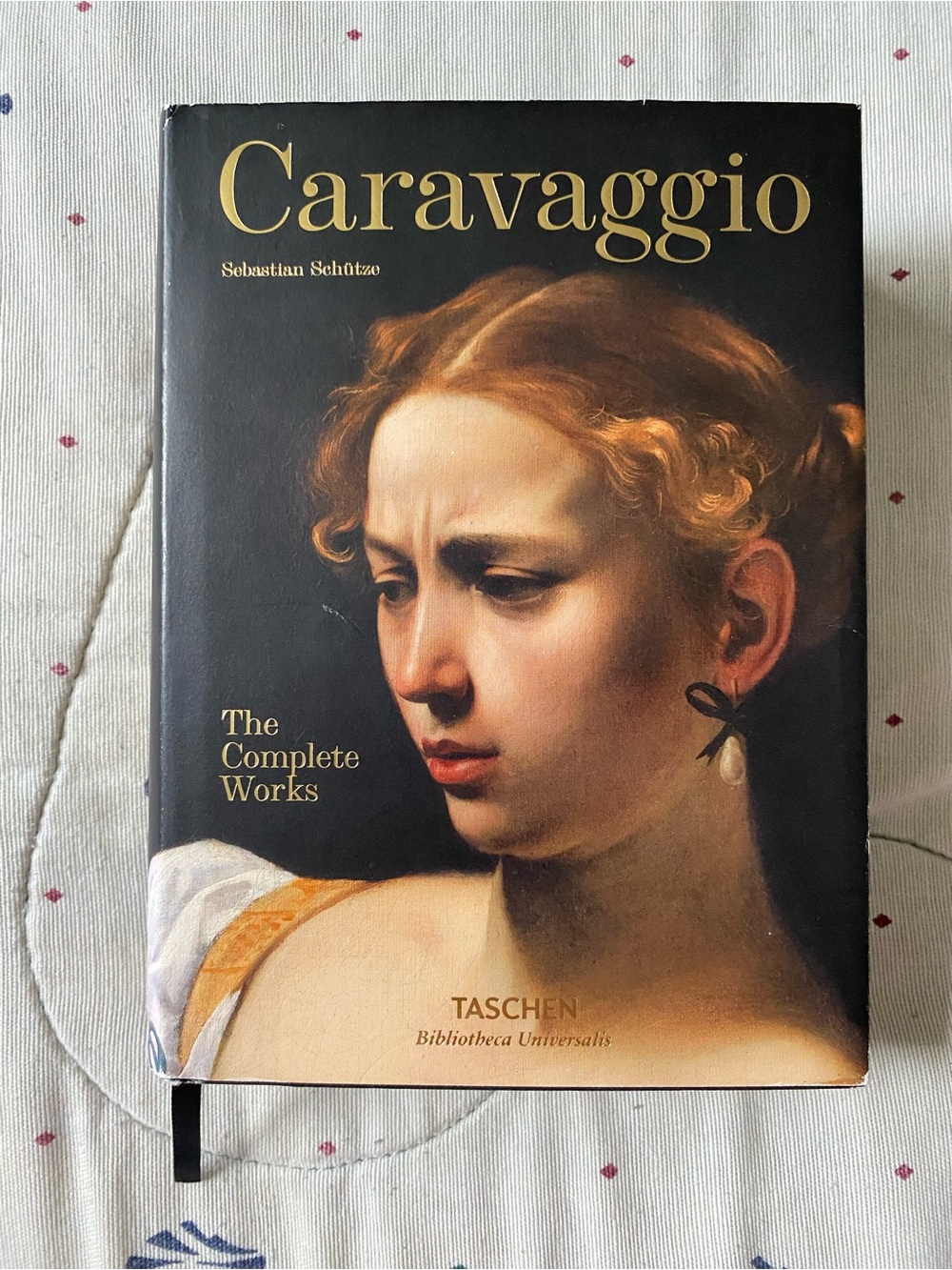 Caravaggio: The Complete Works - Taschen Hardcover (Black, Gold)